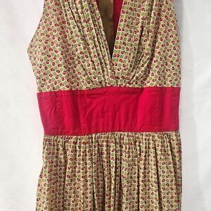 Medium Golightly Vintage Pinup Couture Pinup Girl Clothing Midi Dress EUC